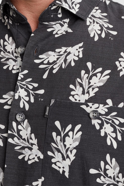Vanguard short sleeve shirt printed tencel